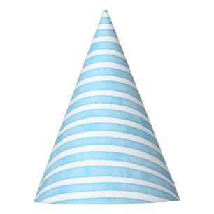 Chapeaux De Fètes Bleu Aquarelle