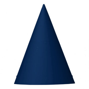 Chapeaux De Fètes bleu indigo marine solide