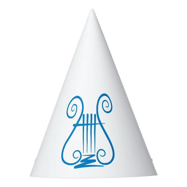 Chapeaux De Fètes Blue Lyre (Devant)