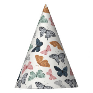 Chapeaux De Fètes Boho Butterfly Enchanted Garden Anniversaire