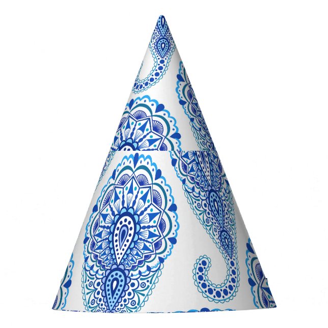 Chapeaux De Fètes Boho Chic Paisley sans fil Oriental (Devant)