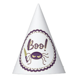 Chapeaux De Fètes Boo drôle Halloween personnage d'araignée main