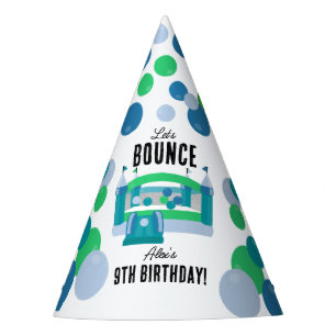 Chapeaux De Fètes Bounce House Jumping Castle Boys fête d'anniversai