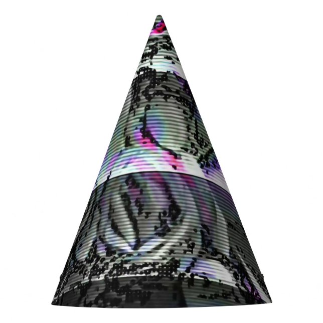 Chapeaux De Fètes Bouquet Techno  (Devant)