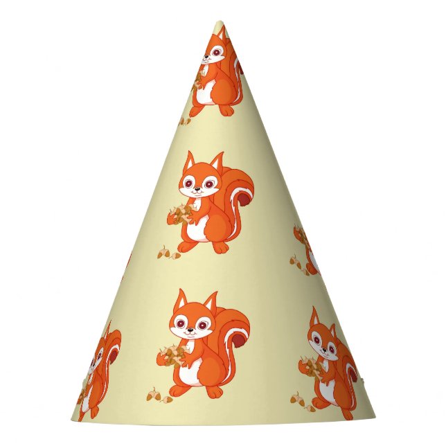 Chapeaux De Fètes Bulle l'écureuil utile (Devant)