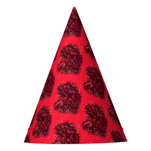 Chapeaux De Fètes Bulles Casquettes Red Party à la nuit étoilée