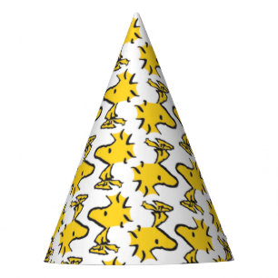 Chapeaux De Fètes cacahuètes   Motif Woodstock