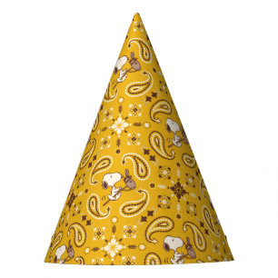 Chapeaux De Fètes cacahuètes Snoopy Bandana Cowboy