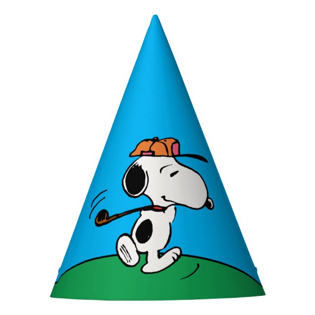 Chapeaux De Fètes cacahuètes | Snoopy Golf Swing (Devant)