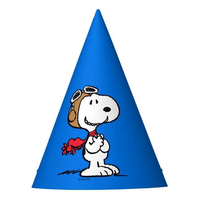 Chapeaux De Fètes cacahuètes | Snoopy L'As Volant (Devant)