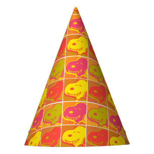 Chapeaux De Fètes cacahuètes   Snoopy Pop Art Motif