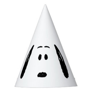 Chapeaux De Fètes cacahuètes Visage Snoopy
