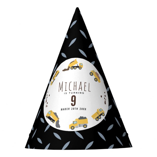 Chapeaux De Fètes Camions de construction Camions de construction Jo (Devant)