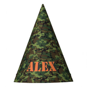 Chapeaux De Fètes Camo ta fête !