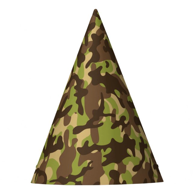 Chapeaux De Fètes Camouflage Cascade (Devant)
