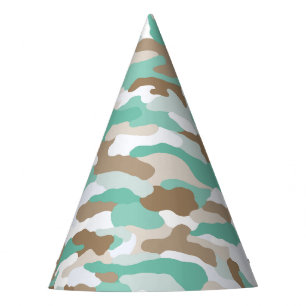 Chapeaux De Fètes Camouflage côtier
