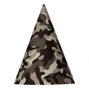 Chapeaux De Fètes Camouflage du quartier fermé