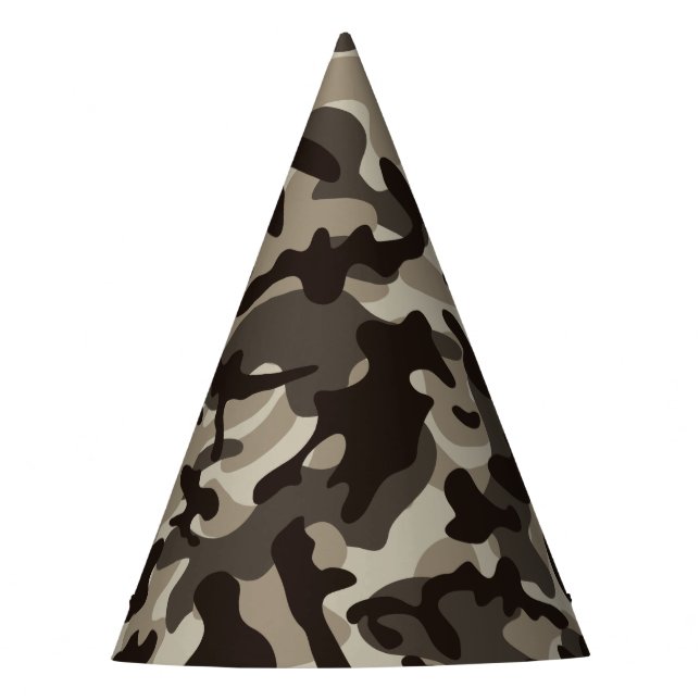 Chapeaux De Fètes Camouflage du quartier fermé (Devant)