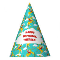 Campy Western Cowgirl on Horse Custom Anniversaire