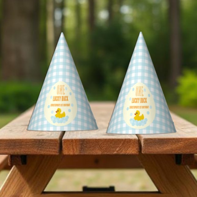 Chapeaux De Fètes Canard 1er anniversaire (Créateur téléchargé)