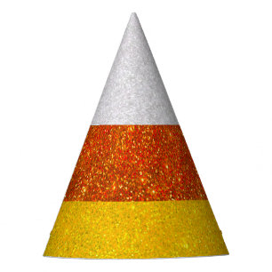 Chapeaux De Fètes Candy Corn Pailletés Halloween