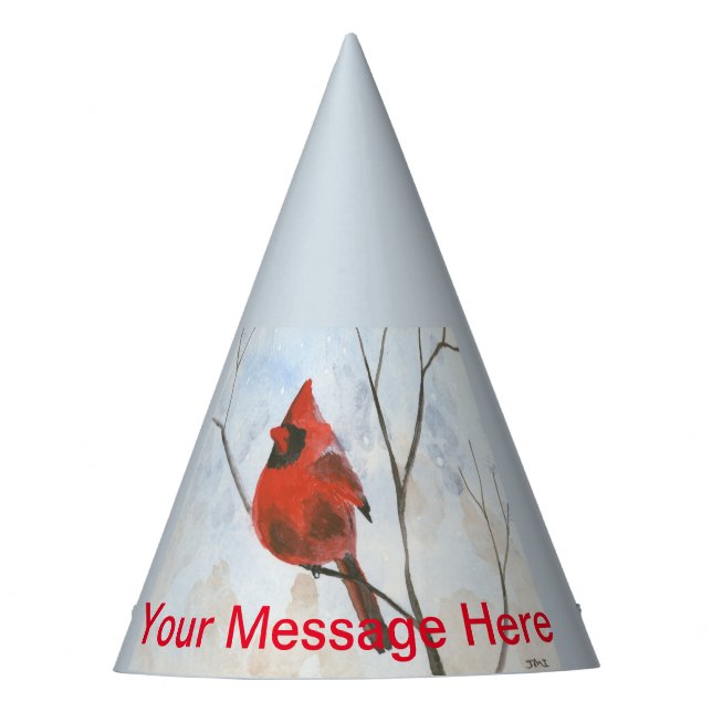 Chapeaux De Fètes Cardinal (Devant)