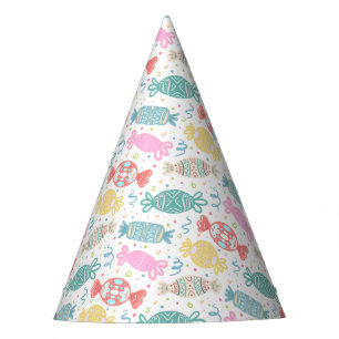 Chapeaux De Fètes Caricature bonbons festifs multicolores