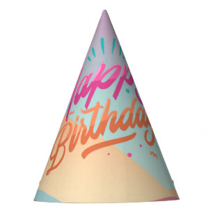 Chapeaux De Fètes Casquette classique de fête d'anniversaire du cône
