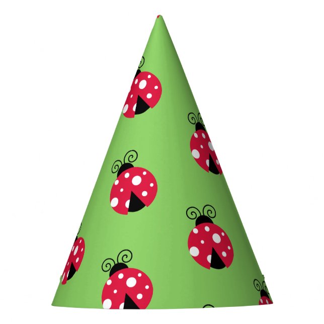 Chapeaux De Fètes Casquette-Coccinelles de partie (Devant)