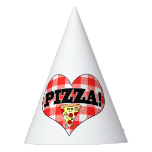Chapeaux De Fètes Casquette d'anniversaire de tranche de pizza