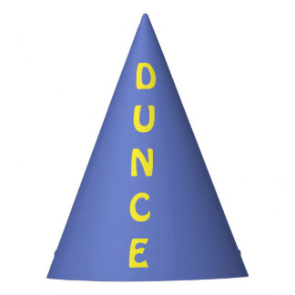 Chapeaux De Fètes casquette de bureau de Dunce humour Parti Casquett