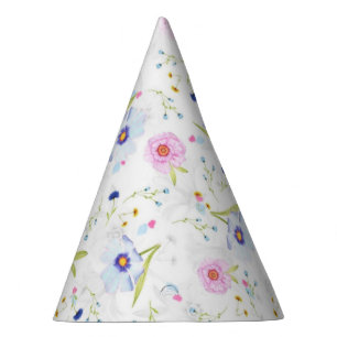 Chapeaux De Fètes Casquette de de papier Motif de fleurs