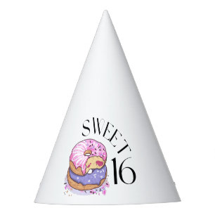 Chapeaux De Fètes Casquette de fête 16 sucré