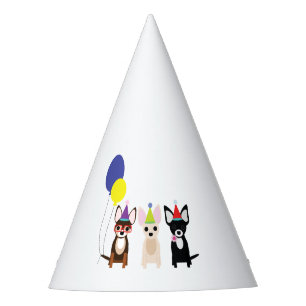 Chapeaux De Fètes Casquette de fête d'anniversaire de chiwawa
