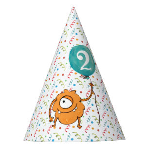 Chapeaux De Fètes Casquette de fête d'anniversaire de monstre