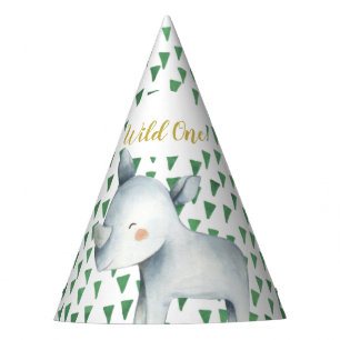 Chapeaux De Fètes Casquette de fête d'anniversaire du Wild One Safar