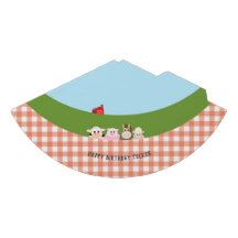 Casquette de la fête d'anniversaire de la ferme