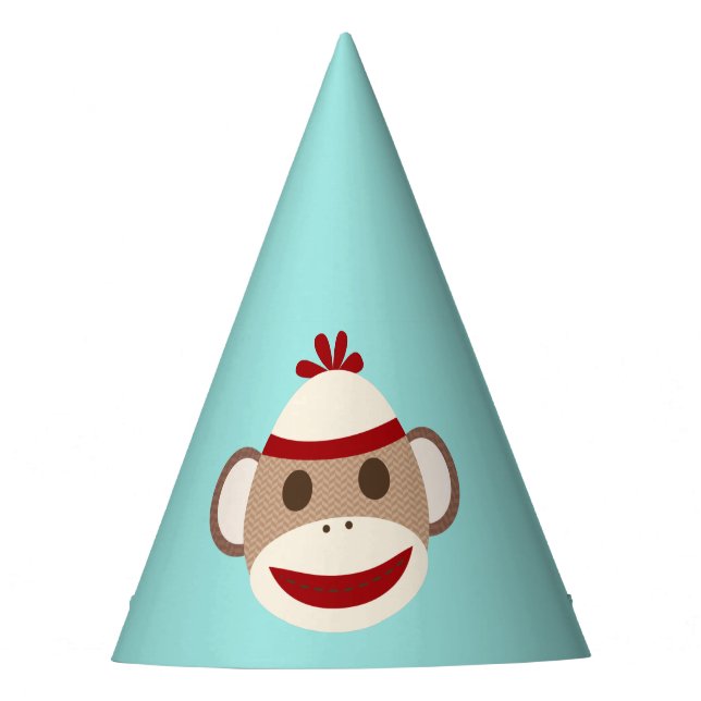 Chapeaux De Fètes Casquette de la fête d'anniversaire du singe de So (Devant)