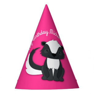Chapeaux De Fètes Casquette de la fête d'anniversaire Skunk