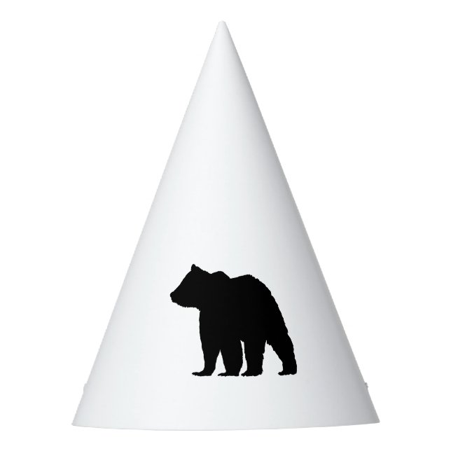 Chapeaux De Fètes Casquette de la fête de l'ours noir (Devant)