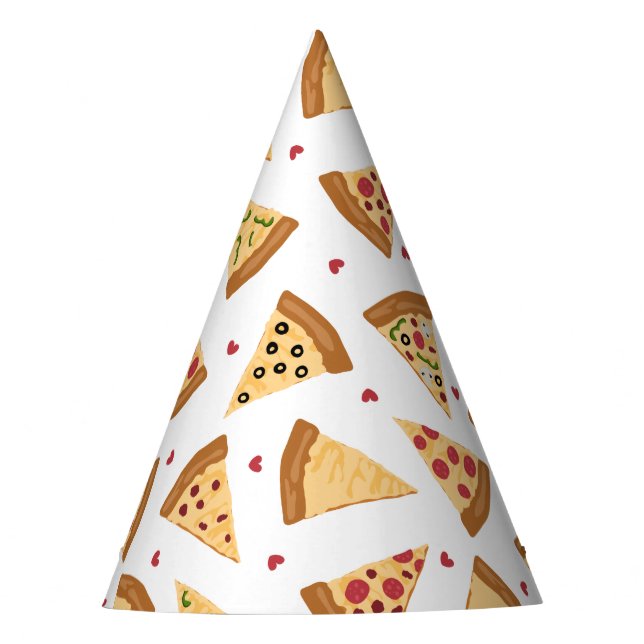 Chapeaux De Fètes Casquette de la fête de Pizza (Devant)