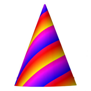 Chapeaux De Fètes Casquette de la fête des couleurs arc-en-ciel