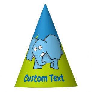 Chapeaux De Fètes Casquette de la fête des éléphants bleus