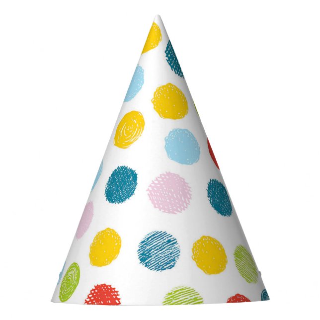 Chapeaux De Fètes Casquette de la fête des points de crible (Devant)