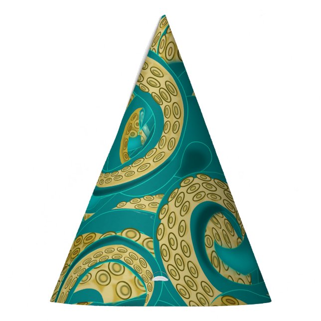 Chapeaux De Fètes Casquette de la fête d'Octopus (Gauche)