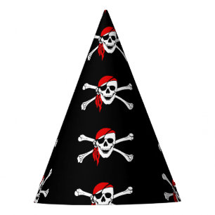 Chapeaux De Fètes Casquette de la fête du crâne pirate