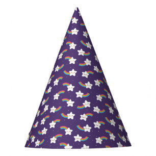 Chapeaux De Fètes Casquette de la fête Rainbow Stars