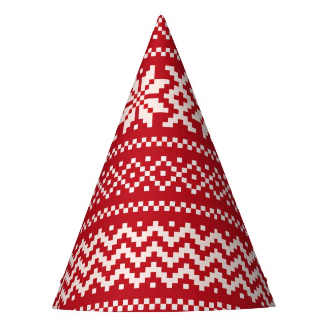 Chapeaux De Fètes Casquette de la saison Pixel Party (Devant)