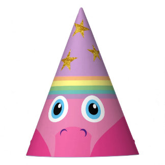 Chapeaux De Fètes Casquette de la soirée Costume visage rose arc-en-