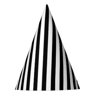 Chapeaux De Fètes Casquette de partie avec les rayures noires et